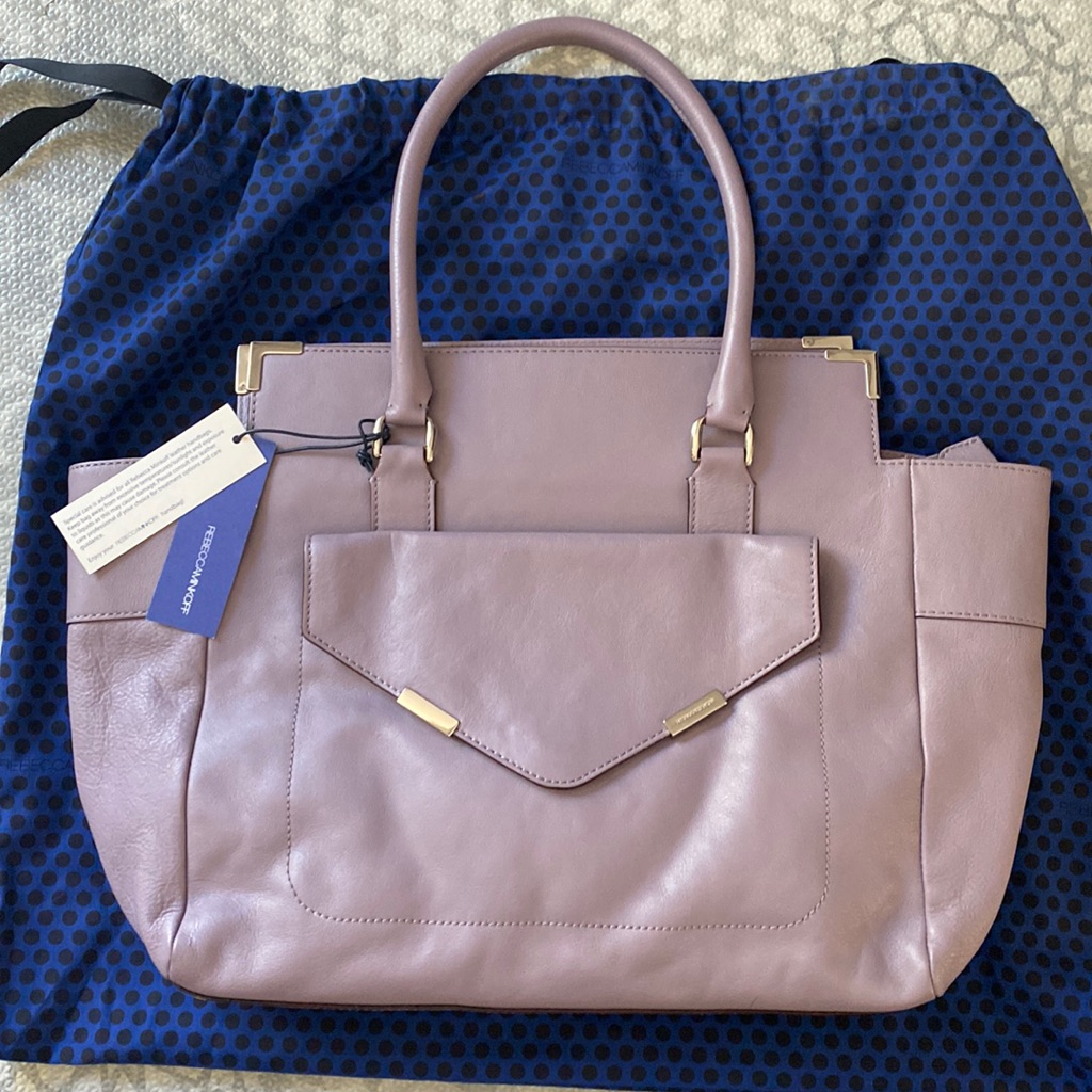 Brand New With Tags Rebecca Minkoff Sienna Tote - Beautiful Lavender Color!